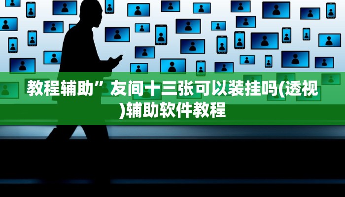 教程辅助”友间十三张可以装挂吗(透视)辅助软件教程