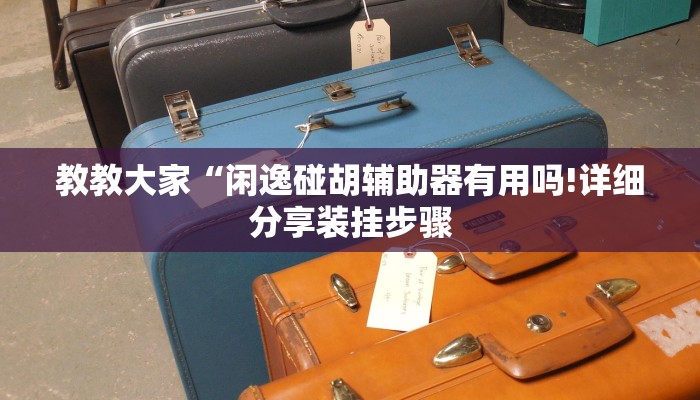 教教大家“闲逸碰胡辅助器有用吗!详细分享装挂步骤