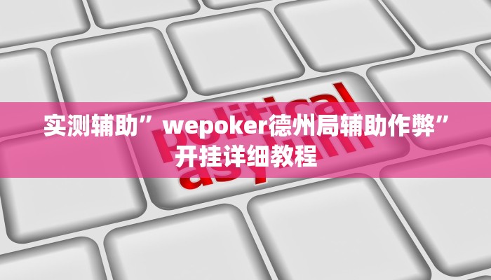 实测辅助”荔浦联盟透视辅助器”开挂详细教程