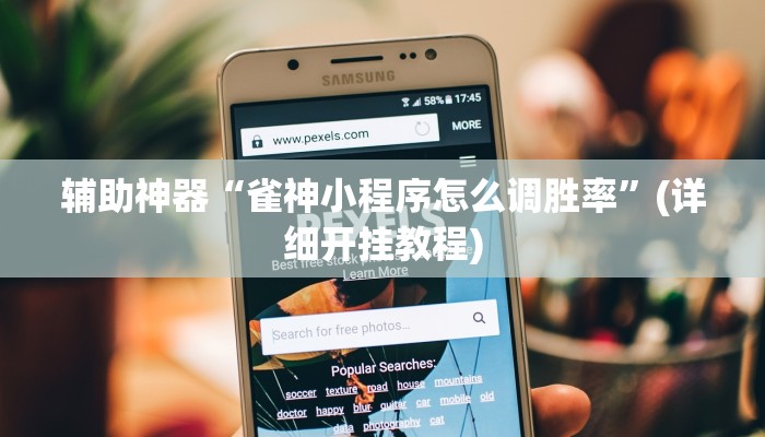 辅助神器“雀神小程序怎么调胜率”(详细开挂教程)