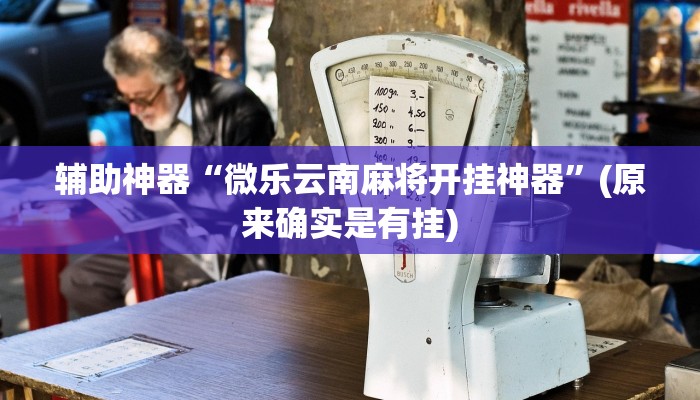 辅助神器“微乐云南麻将开挂神器”(原来确实是有挂)