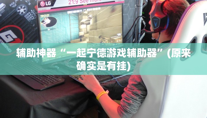 辅助神器“一起宁德游戏辅助器”(原来确实是有挂)