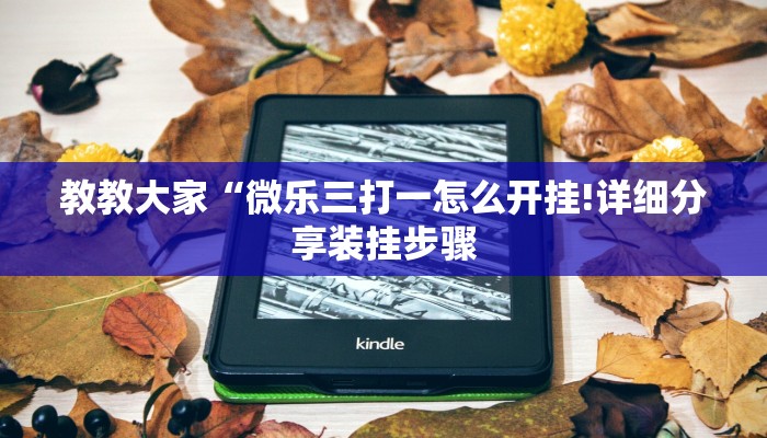 教教大家“微乐三打一怎么开挂!详细分享装挂步骤
