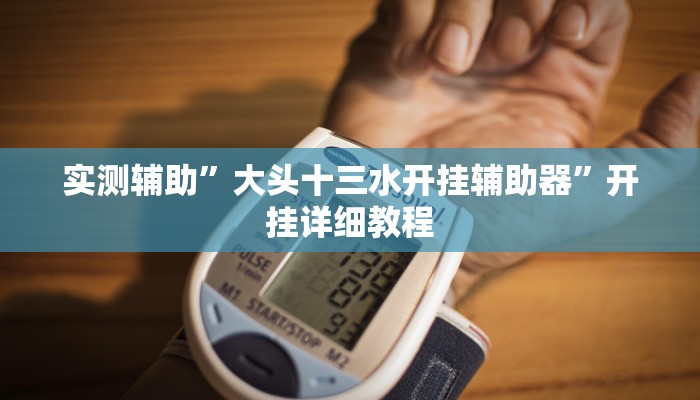 实测辅助”大头十三水开挂辅助器”开挂详细教程