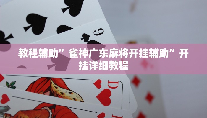教程辅助”雀神广东麻将开挂辅助”开挂详细教程