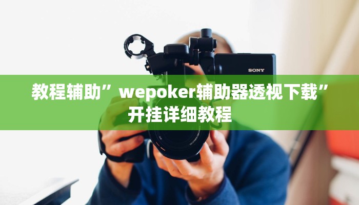 教程辅助”wepoker辅助器透视下载”开挂详细教程